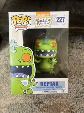 Funko Pop! Rugrats Reptar Green with Orange Eyes Vinyl Figure #227